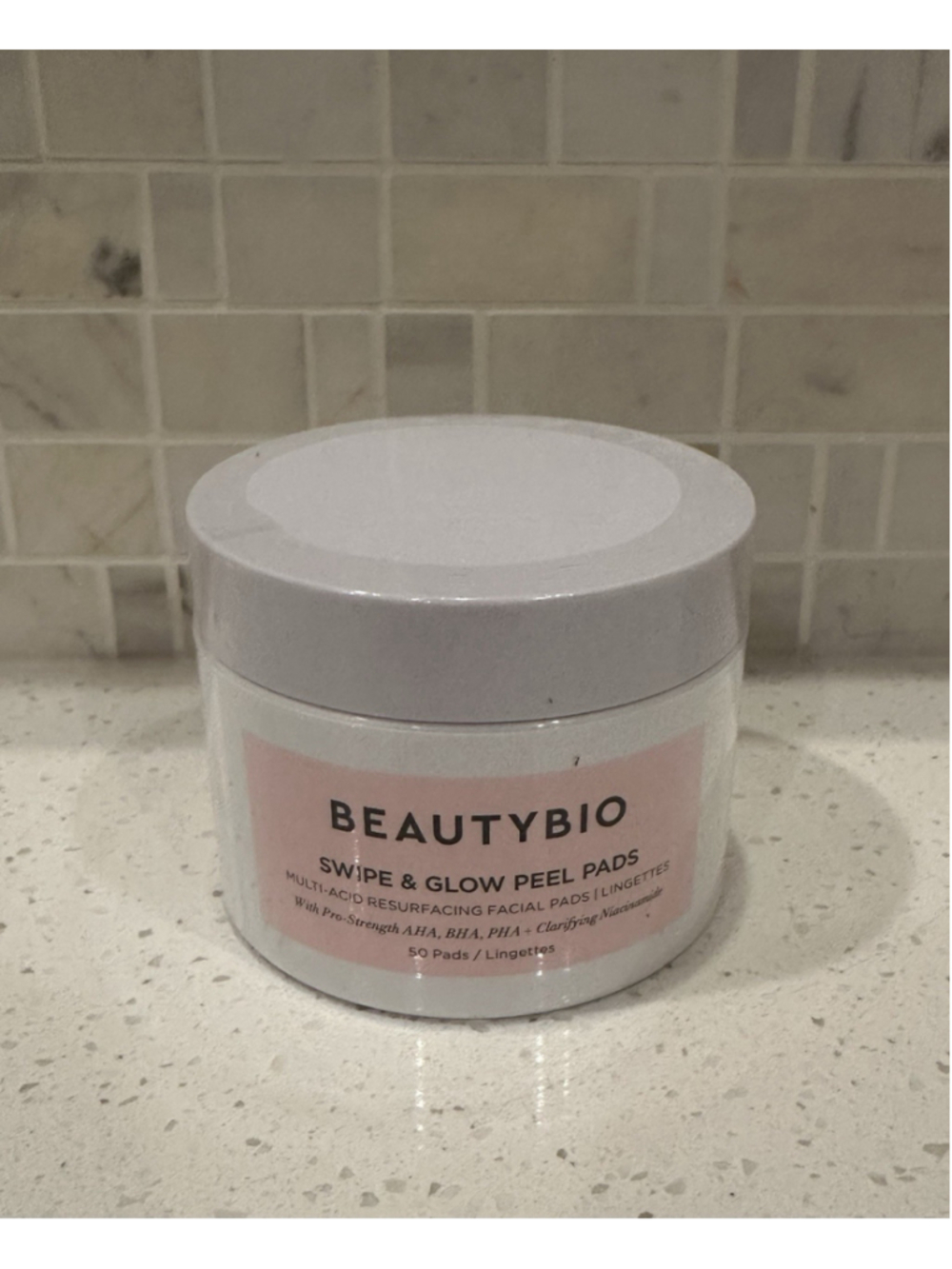 BeautyBio Swipe & Glow Peel Pads | 50 Pads | NEW & SEALED